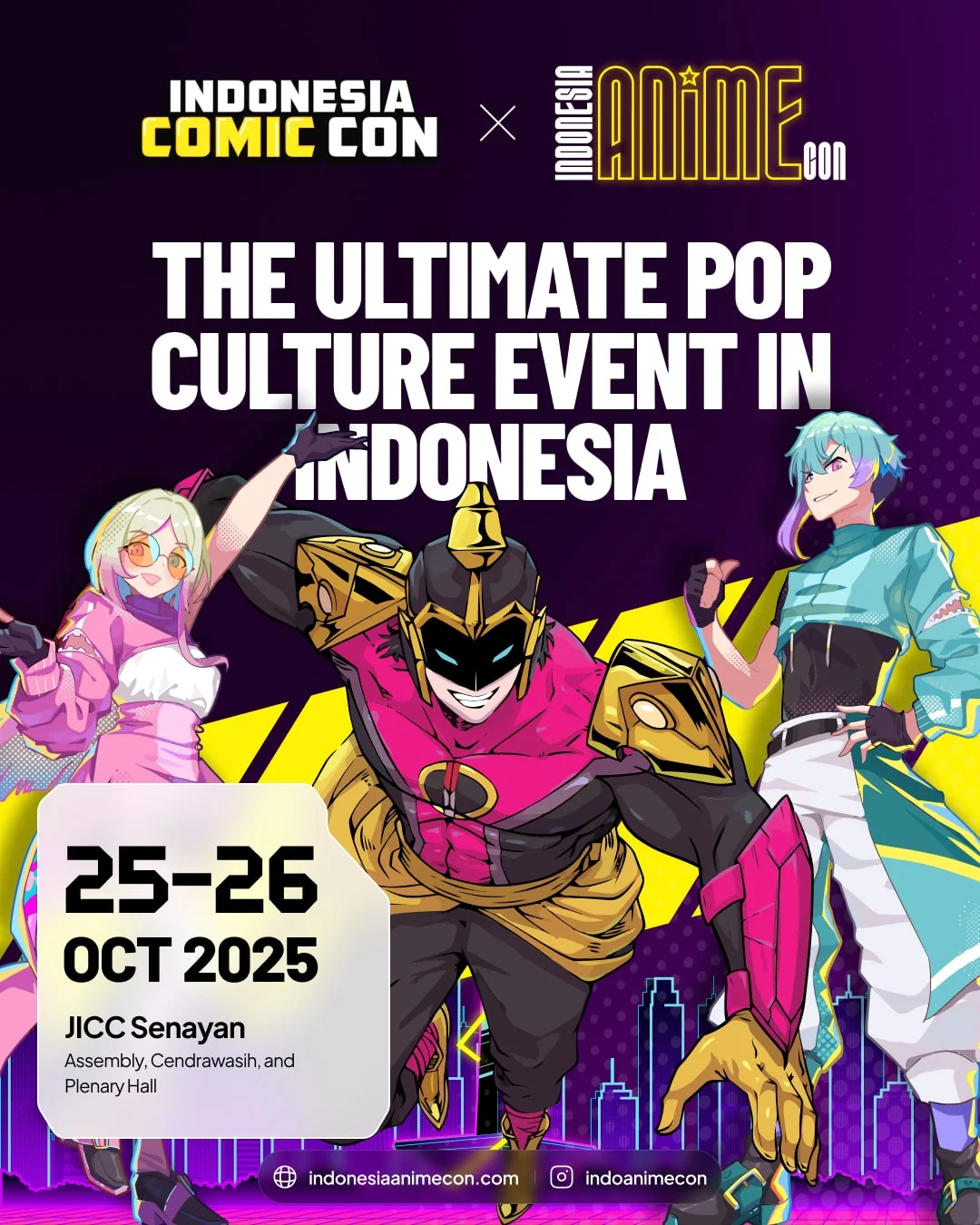 Indonesia Comic Con x Indonesia Anime Con 2025